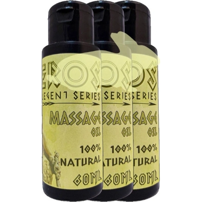 Hubrendy Bez Eros Legent Bay Bayan 3 Adet Erotikmasaj Yağı 60 ml