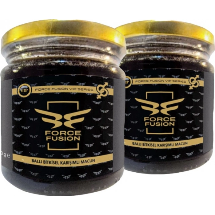 Hubrendy Bez Force Fusion 2 Adet Erkeklere Özel Bitkisel Karışımlı 240 gr Macun