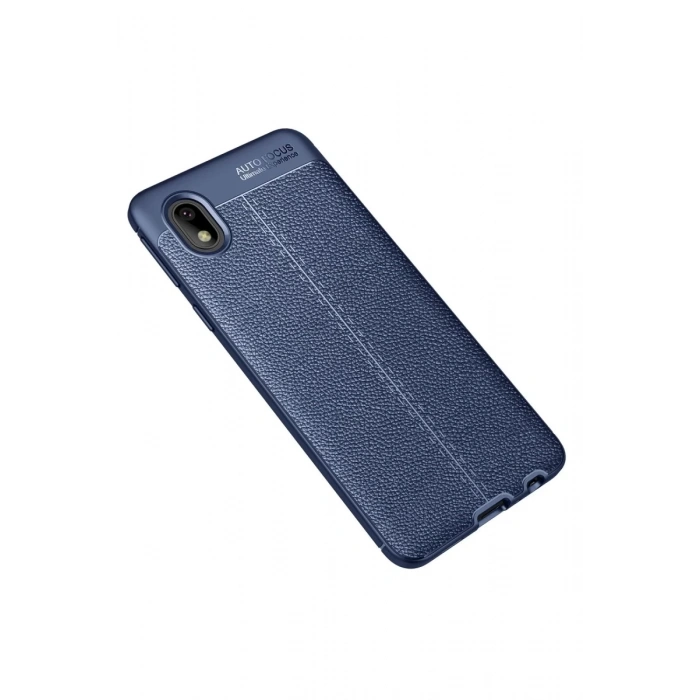 Hubrendy Bez Samsung Galaxy A01 Core Kılıf Auto Focus Kapak - Lacivert