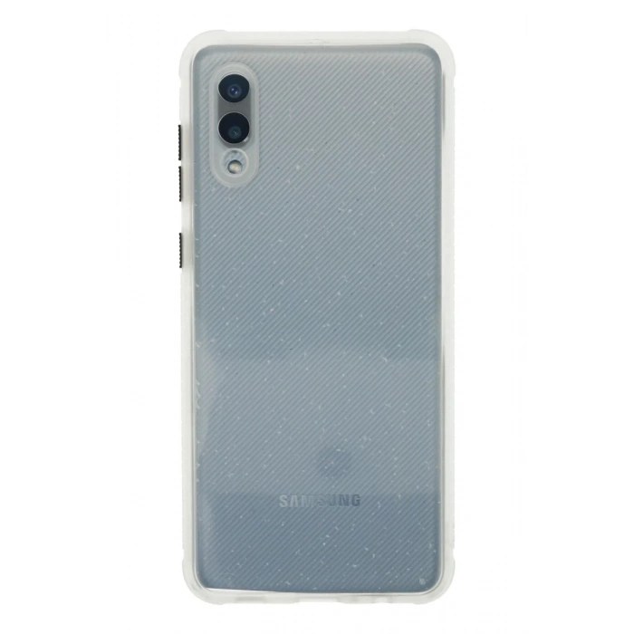 Hubrendy Bez Samsung Galaxy A02 Kılıf Miami Şeffaf Silikon - Şeffaf