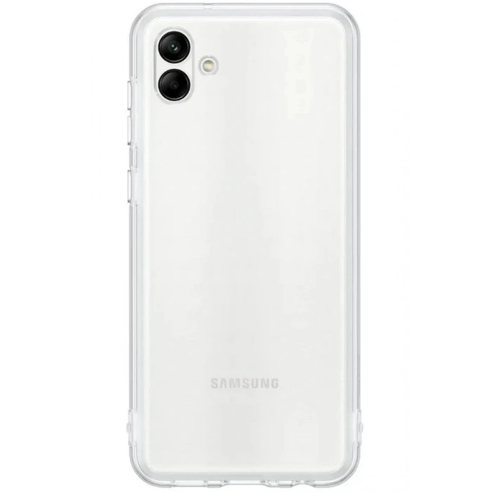 Hubrendy Bez Samsung Galaxy A04 Kılıf Lüx Şeffaf Silikon