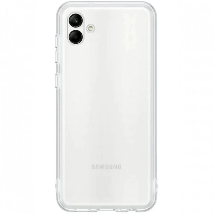 Hubrendy Bez Samsung Galaxy A04 Kılıf Lüx Şeffaf Silikon