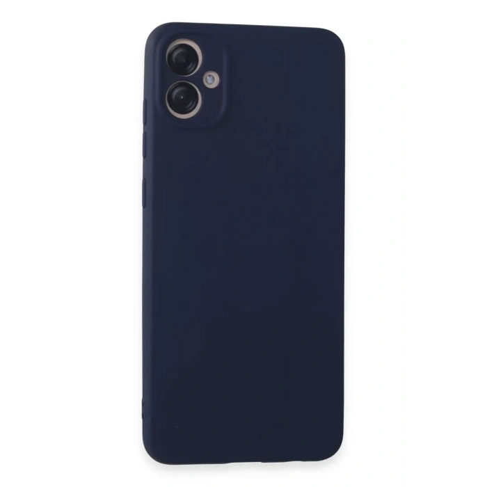 Hubrendy Bez Samsung Galaxy A05 Kılıf First Silikon - Lacivert
