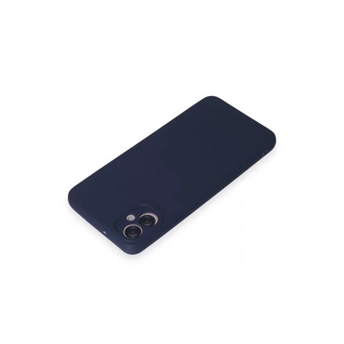 Hubrendy Bez Samsung Galaxy A05 Kılıf First Silikon - Lacivert