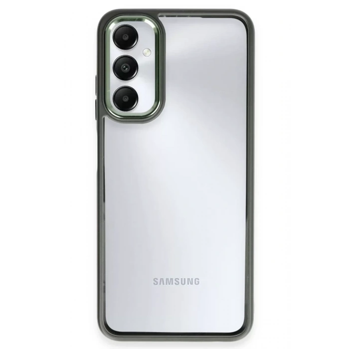 Hubrendy Bez Samsung Galaxy A05S Kılıf Power Silikon - Koyu Yeşil
