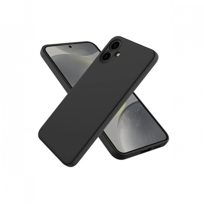 Hubrendy Bez Samsung Galaxy A06 Kılıf First Silikon - Siyah