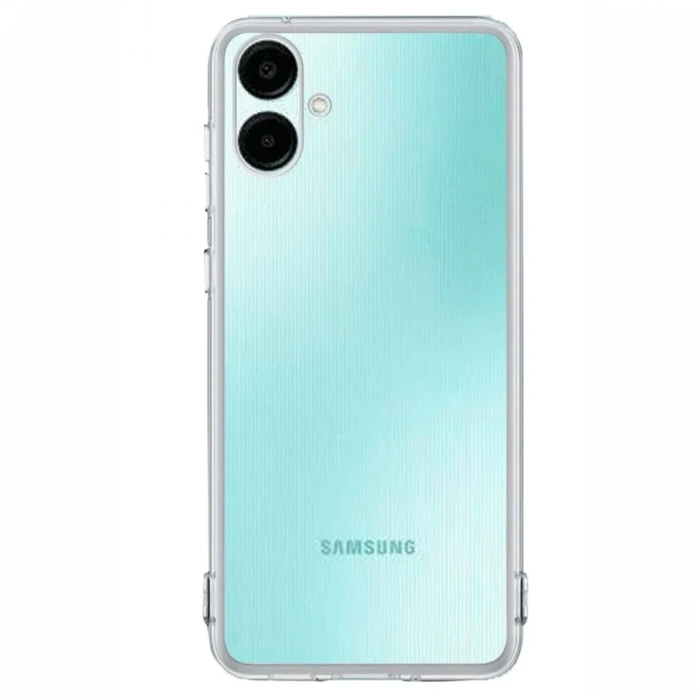Hubrendy Bez Samsung Galaxy A06 Kılıf Lüx Şeffaf Silikon