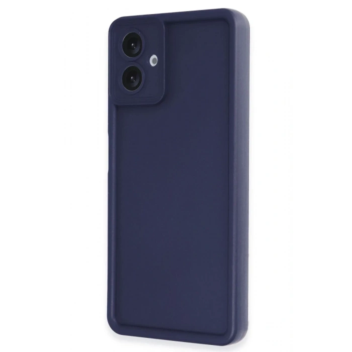 Hubrendy Bez Samsung Galaxy A07 4G Viera Silikon - Lacivert