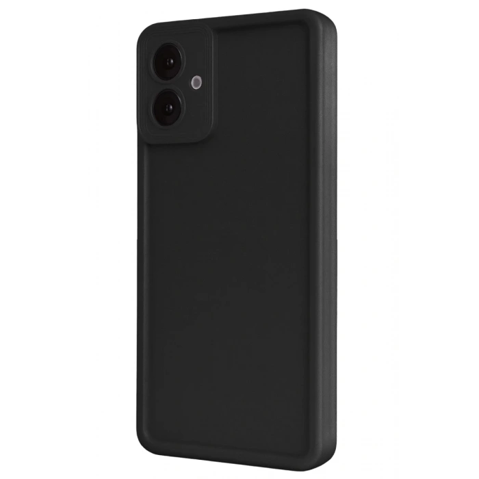 Hubrendy Bez Samsung Galaxy A07 4G Viera Silikon - Siyah