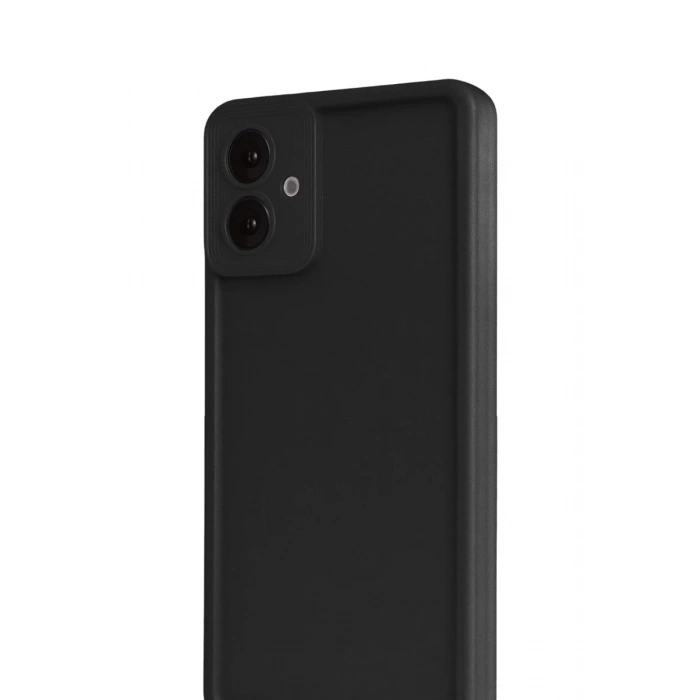Hubrendy Bez Samsung Galaxy A07 4G Viera Silikon - Siyah