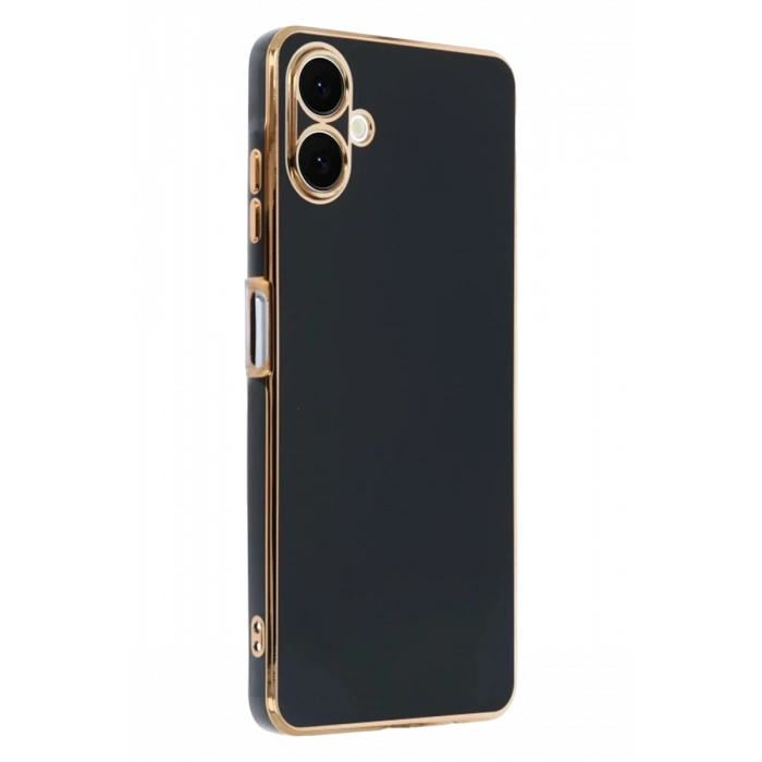 Hubrendy Bez Samsung Galaxy A07 4G Volet Silikon - Siyah