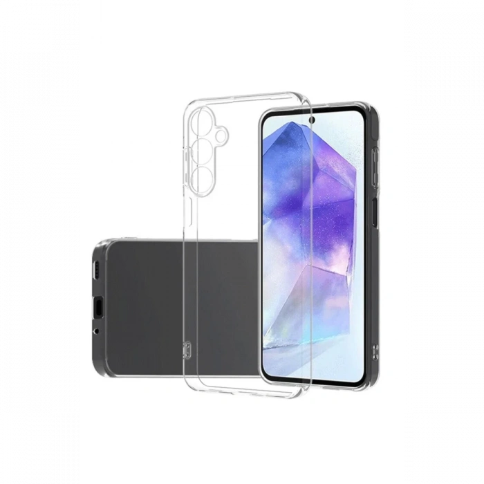 Hubrendy Bez Samsung Galaxy A16 5G Kılıf Lüx Şeffaf Silikon