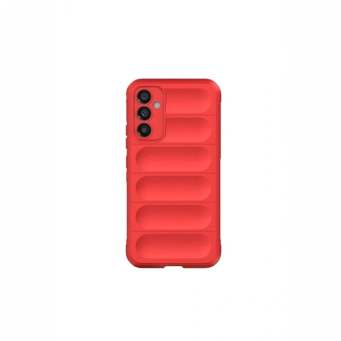 Hubrendy Bez Samsung Galaxy A16 5G Kılıf Optimum Silikon - Kırmızı
