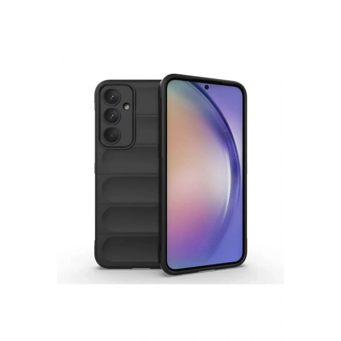 Hubrendy Bez Samsung Galaxy A17 5G Optimum Silikon - Siyah