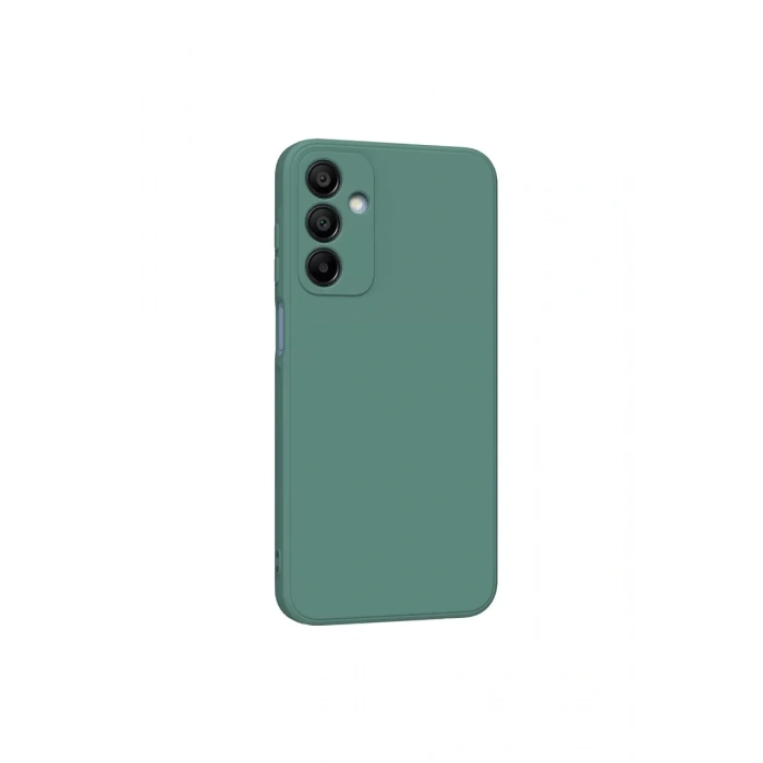 Hubrendy Bez Samsung Galaxy A25 5G Kılıf First Silikon - Koyu Yeşil