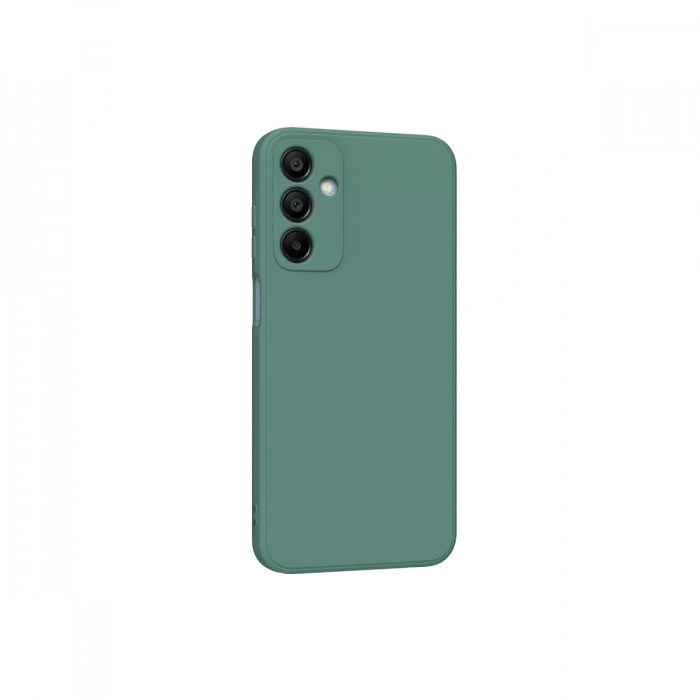 Hubrendy Bez Samsung Galaxy A25 5G Kılıf First Silikon - Koyu Yeşil