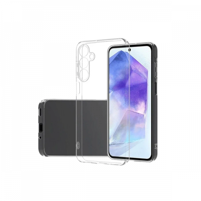 Hubrendy Bez Samsung Galaxy A26 Kılıf Lüx Şeffaf Silikon