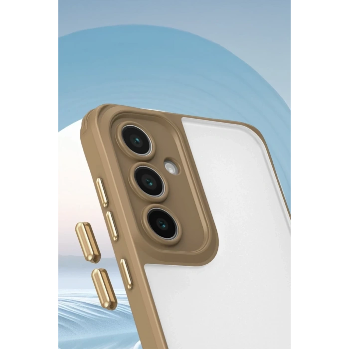 Hubrendy Bez Samsung Galaxy A26 Kılıf Penta Silikon Kılıf - Siyah
