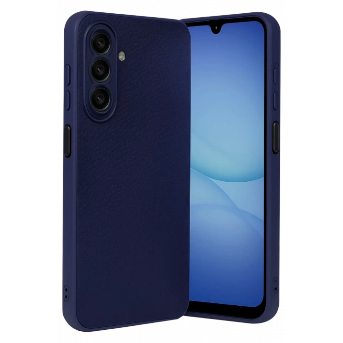 Hubrendy Bez Samsung Galaxy A37 5G Thermax Silikon Kılıf - Lacivert