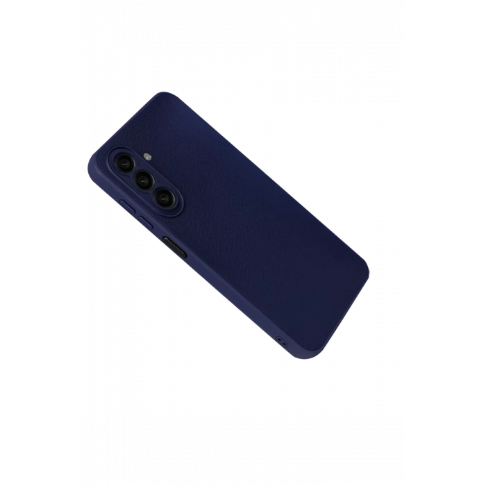 Hubrendy Bez Samsung Galaxy A37 5G Thermax Silikon Kılıf - Lacivert
