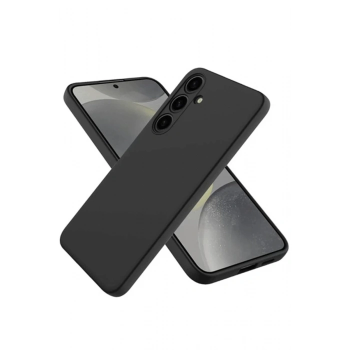 Hubrendy Bez Samsung Galaxy A56 Kılıf First Silikon - Siyah
