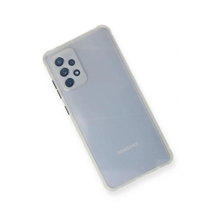 Hubrendy Bez Samsung Galaxy A72 Kılıf Miami Şeffaf Silikon - Şeffaf