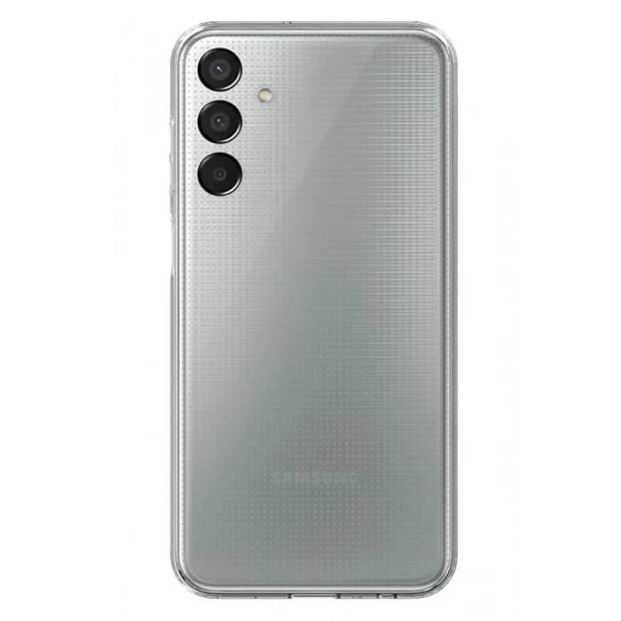 Hubrendy Bez Samsung Galaxy M15 Kılıf Lüx Şeffaf Silikon
