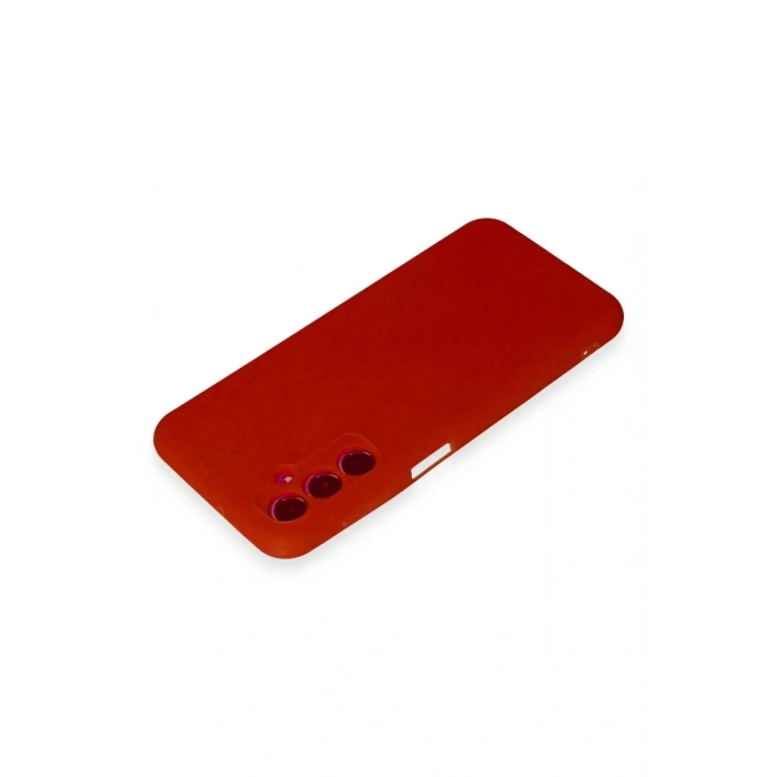 Hubrendy Bez Samsung Galaxy M34 5G Kılıf First Silikon - Kırmızı