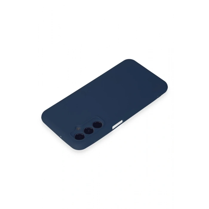 Hubrendy Bez Samsung Galaxy M34 5G Kılıf First Silikon - Lacivert