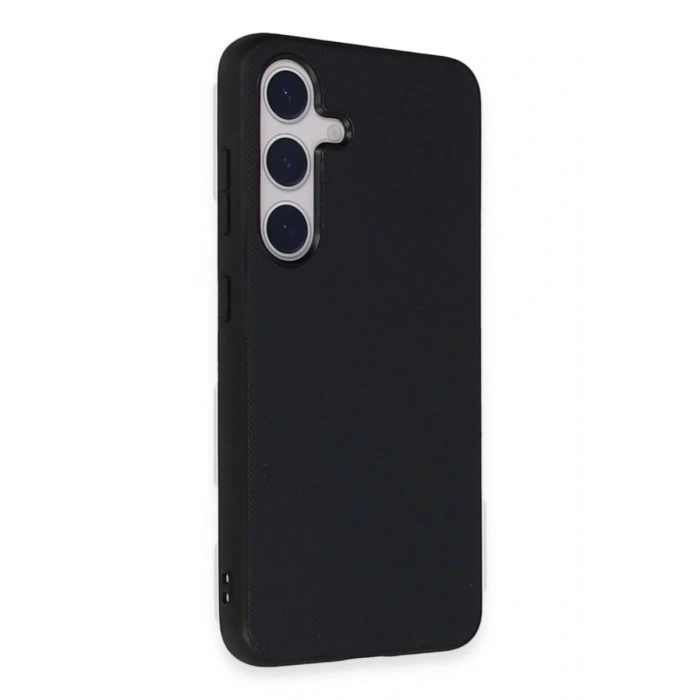 Hubrendy Bez Samsung Galaxy S24 Kılıf Taft Kapak - Lacivert