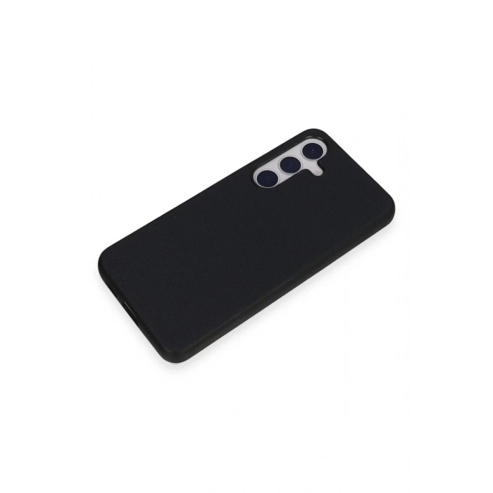 Hubrendy Bez Samsung Galaxy S24 Kılıf Taft Kapak - Lacivert