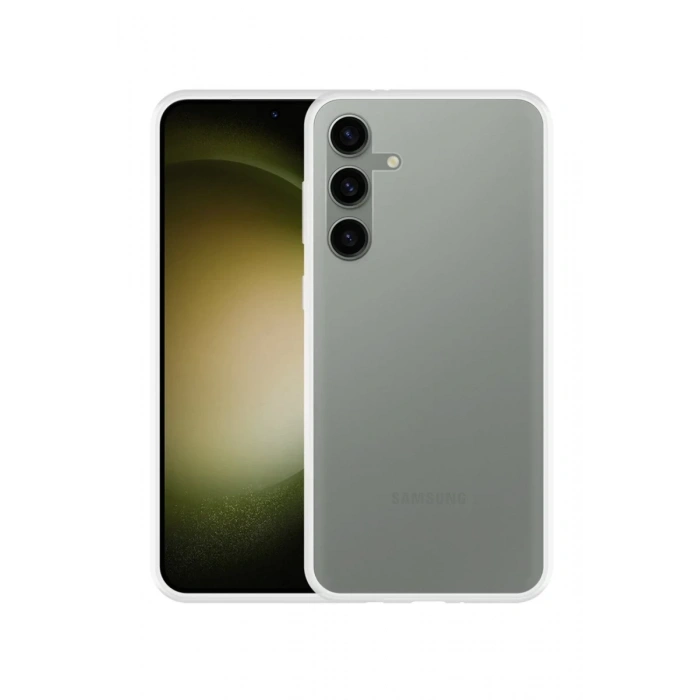 Hubrendy Bez Samsung Galaxy S24 Plus Kılıf Lüx Şeffaf Silikon