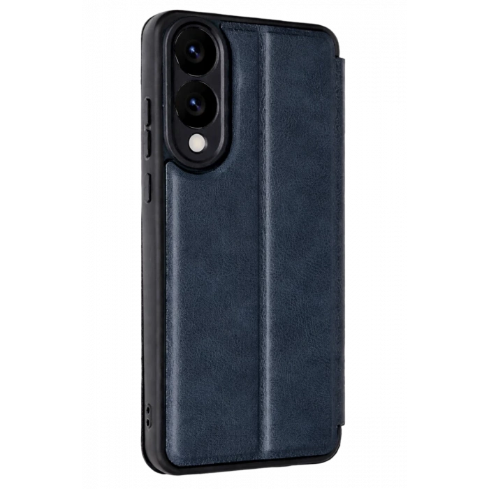 Hubrendy Bez Samsung Galaxy S25 Edge Flip Cover - Lacivert