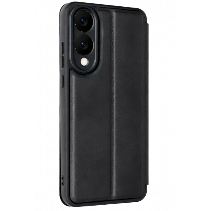 Hubrendy Bez Samsung Galaxy S25 Edge Flip Cover - Siyah