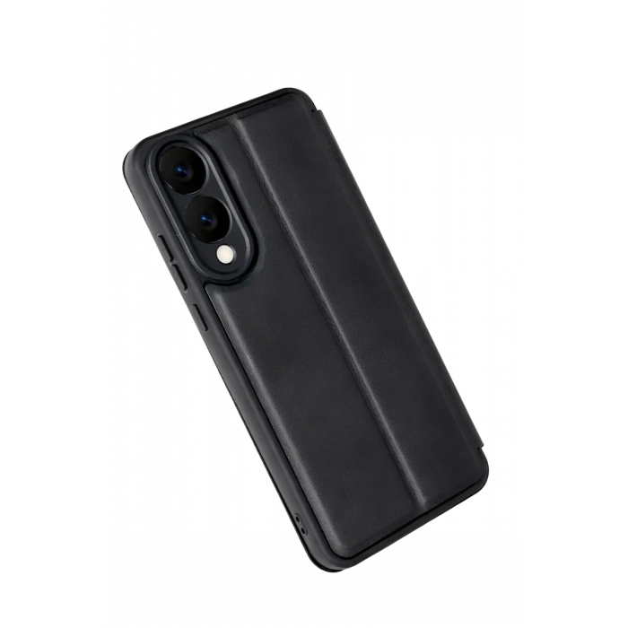Hubrendy Bez Samsung Galaxy S25 Edge Flip Cover - Siyah