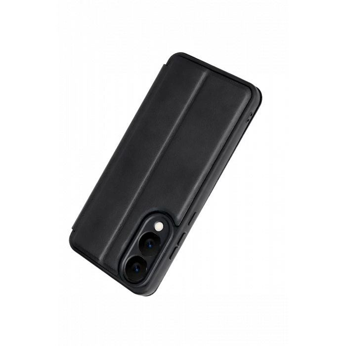 Hubrendy Bez Samsung Galaxy S25 Edge Flip Cover - Siyah