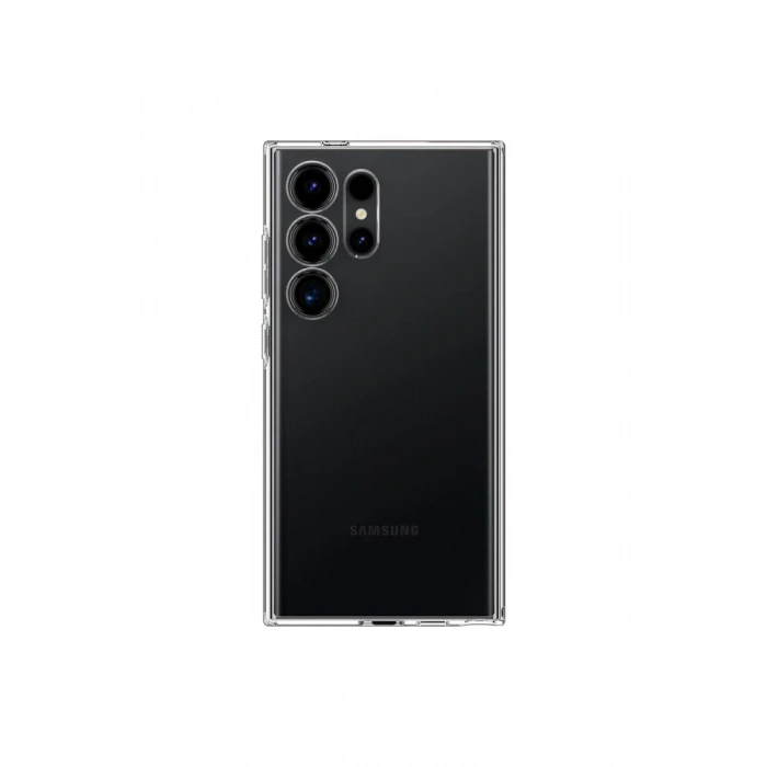 Hubrendy Bez Samsung Galaxy S25 Ultra Kılıf Lüx Şeffaf Silikon