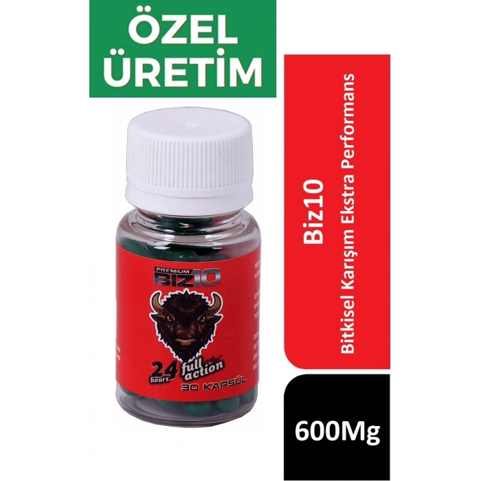 Hubrendy Bez Ginsengli Etkili 600MG 30 Kapsül