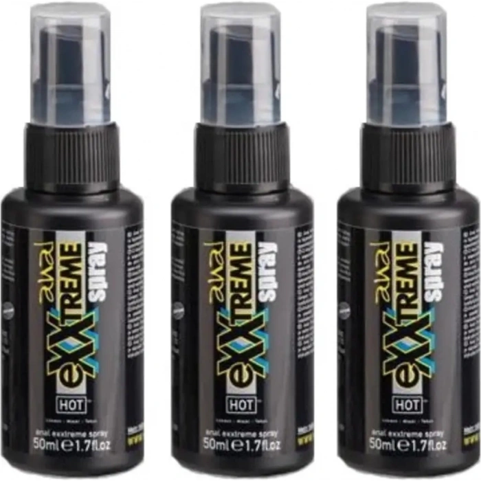 Hubrendy Bez Hot Exxtreme Erkeklere Özel Sprey 50 ml 3 Adet