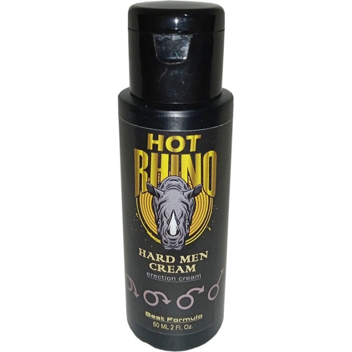 Hubrendy Bez Hot Rhino 60 ml Erkeğe Katılık Kremi
