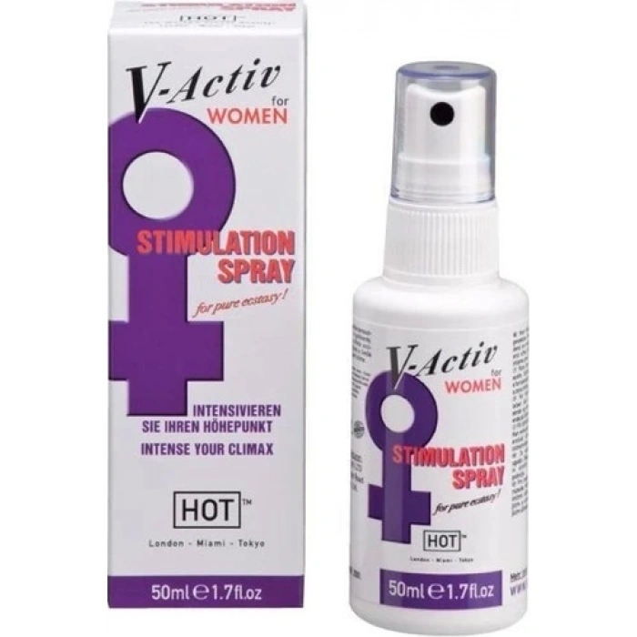 Hubrendy Bez Hot V-Activ Stimulation Spray For Women