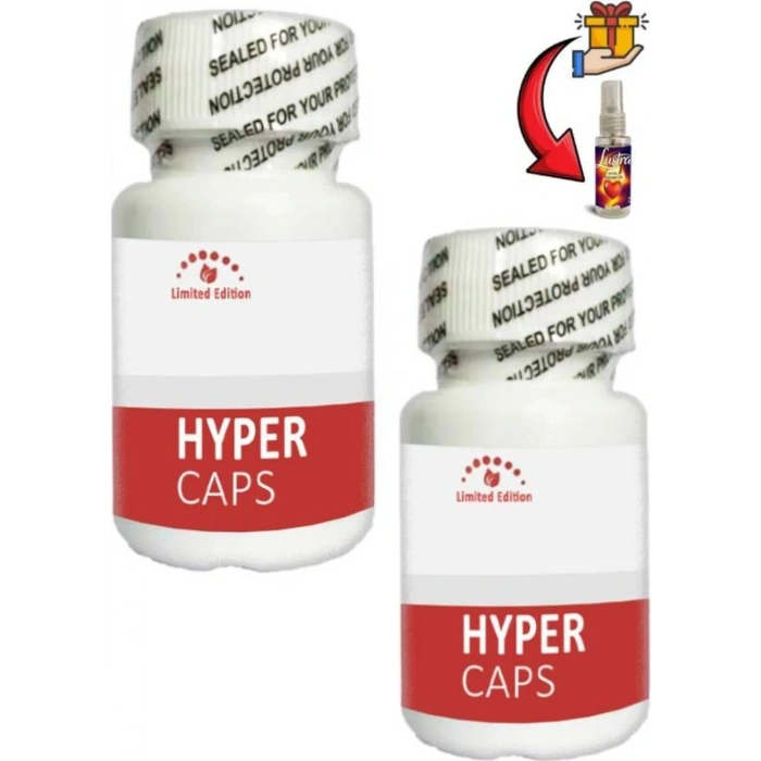Hubrendy Bez Hyper Erkeklere Özel 15li x 2 Ad+Lustra Masaj Yağı