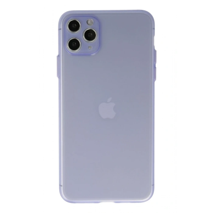 Hubrendy Bez Apple iPhone 11 Pro Max Kılıf Puma Silikon - Mor