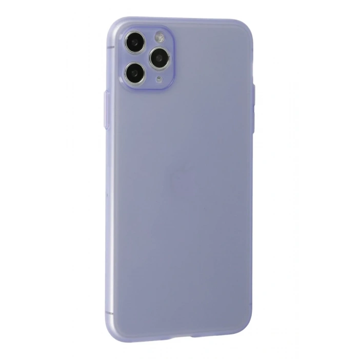 Hubrendy Bez Apple iPhone 11 Pro Max Kılıf Puma Silikon - Mor