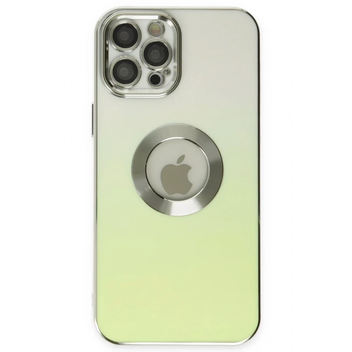 Hubrendy Bez Apple iPhone 12 Pro Max Kılıf Best Silikon - Yeşil
