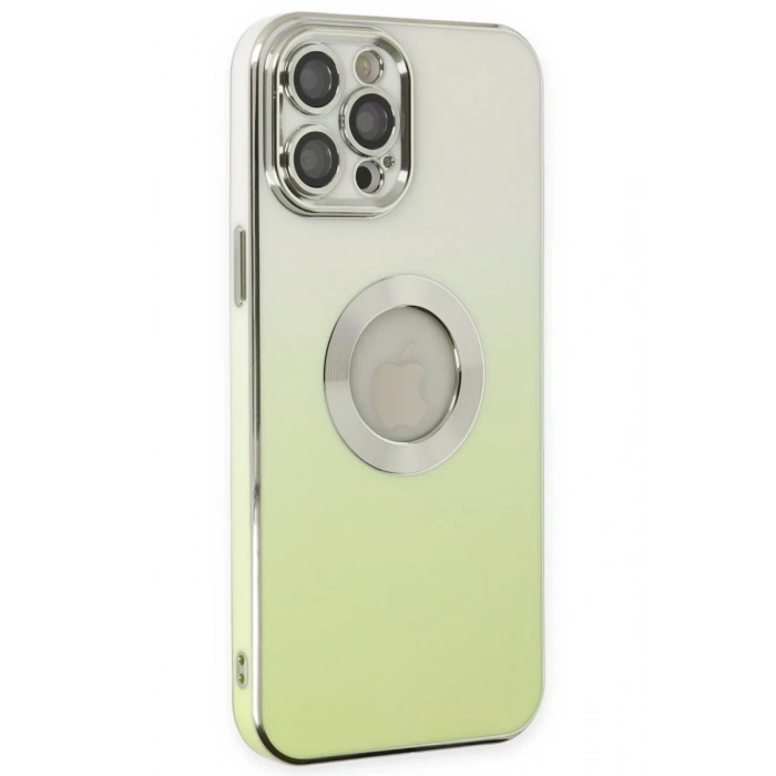 Hubrendy Bez Apple iPhone 12 Pro Max Kılıf Best Silikon - Yeşil