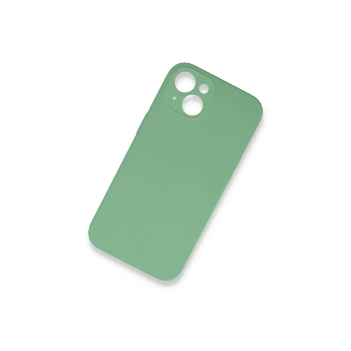 Hubrendy Bez Apple iPhone 13 Mini Kılıf Lansman Legant Silikon - Yeşil