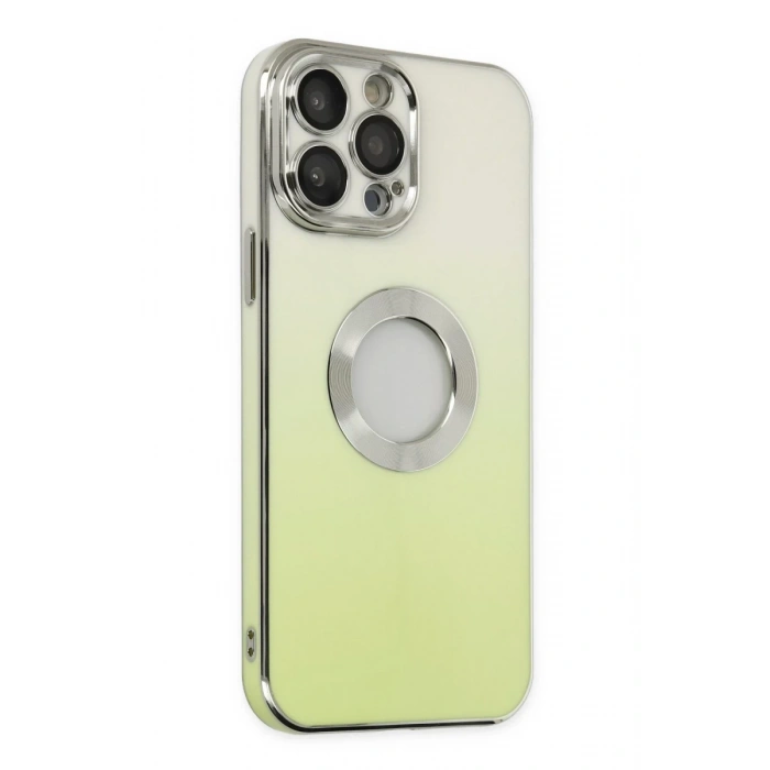 Hubrendy Bez Apple iPhone 13 Pro Max Kılıf Best Silikon - Yeşil