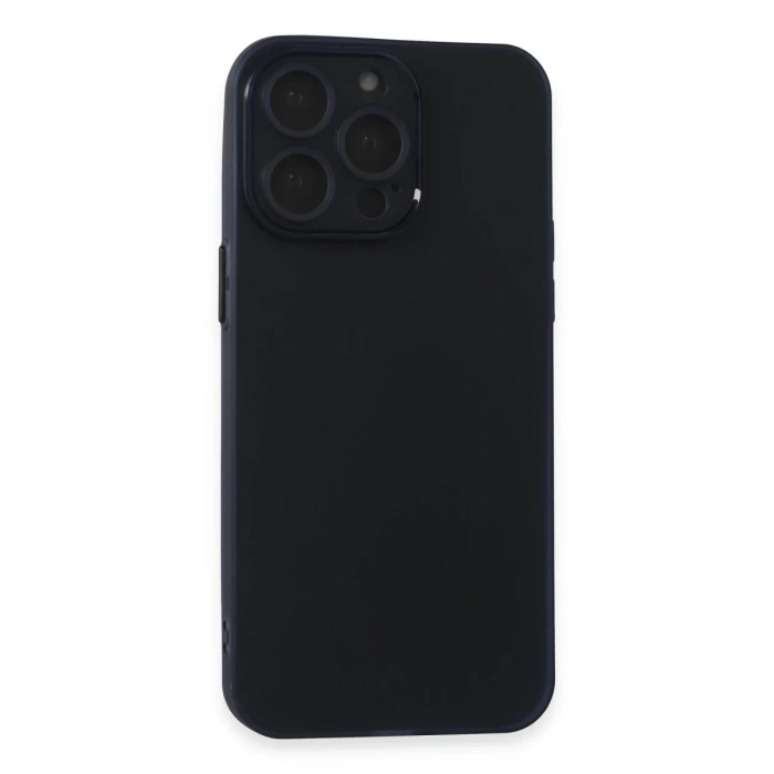 Hubrendy Bez Apple iPhone 15 Pro Kılıf Puma Silikon - Lacivert