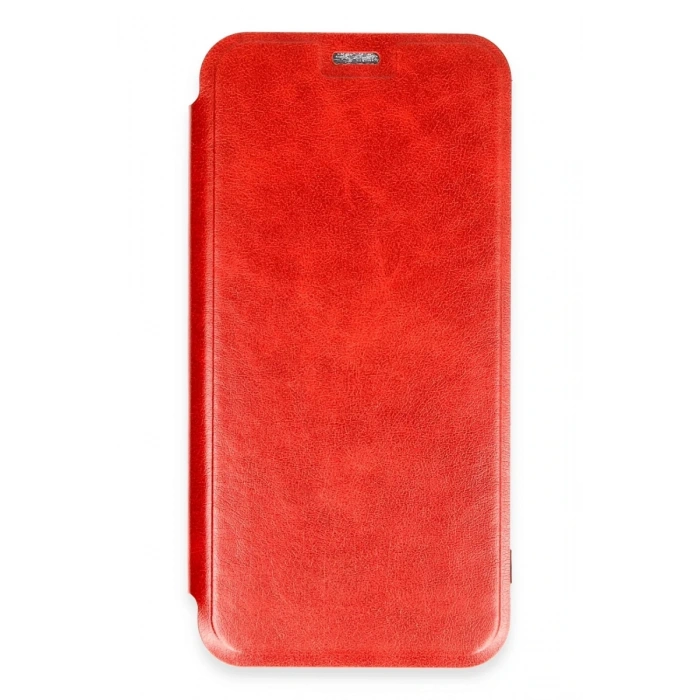 Hubrendy Bez Apple iPhone 16 Kılıf Flip Cover - Kırmızı